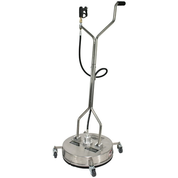 21" Stainless Steel Flat Surface Cleaner Power Pressure Washer Water with Wheels