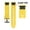 Yellow, variant on Sport Watch Band, With Silver Secure Buckle, Durable Lightweight Band For Outdoor Running Gym Workout