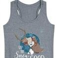 thumbnail image 3 of Frozen - Winter - Up To Snow Good - Women's Racerback Tank Top, 3 of 5