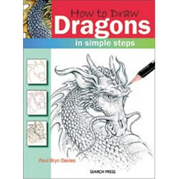 Search Press 409973 Search Press Livres-Comment Dessiner des Dragons