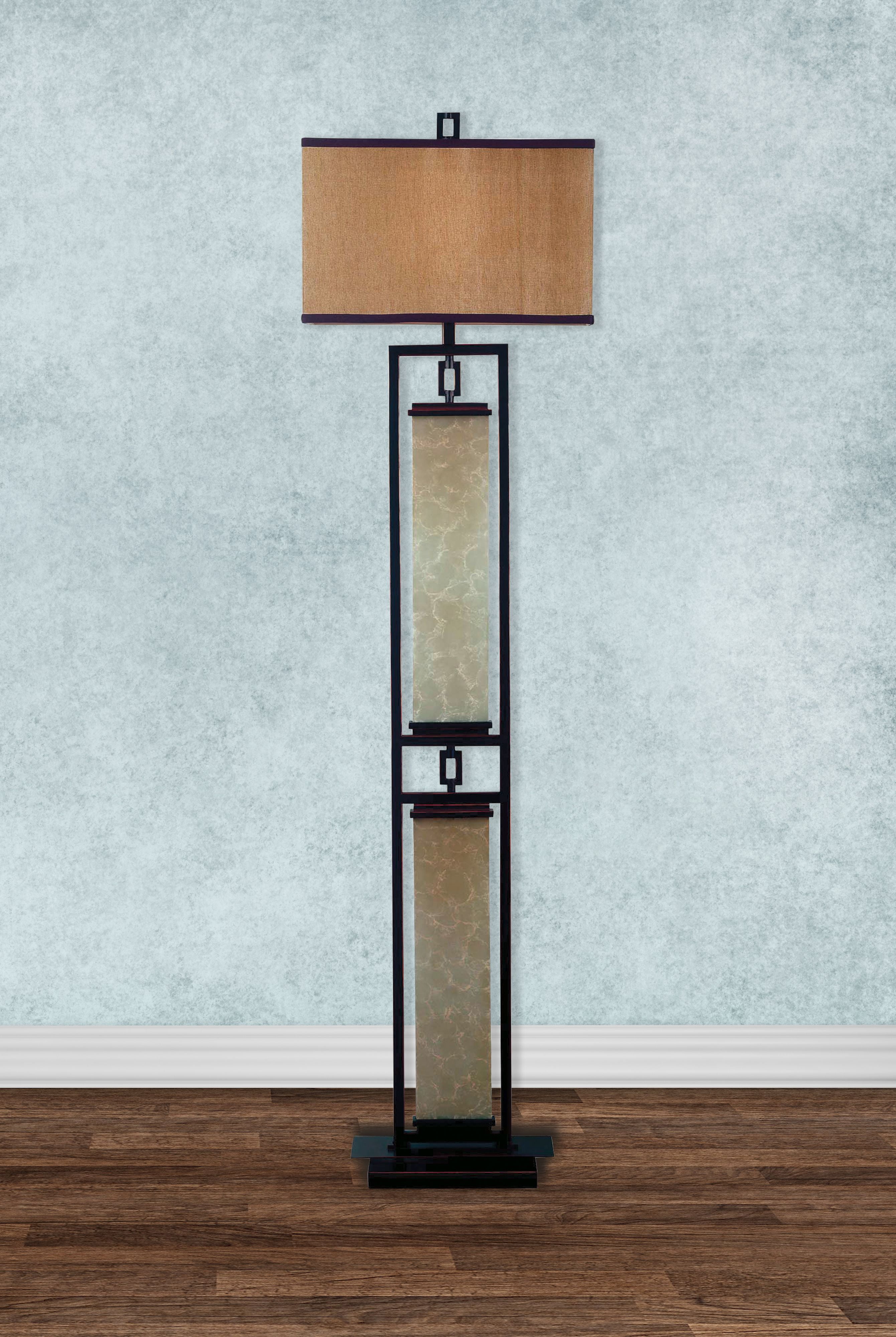 Kenroy Home Fly Rod Table Lamp - Rustic Fishing Theme With Oil Rubbed Bronze Finish