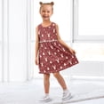 thumbnail image 7 of Girls Dress Deer and Snowman Sleeveless Dress for Girls Hem A-Line Casual Sundress, 7 of 7