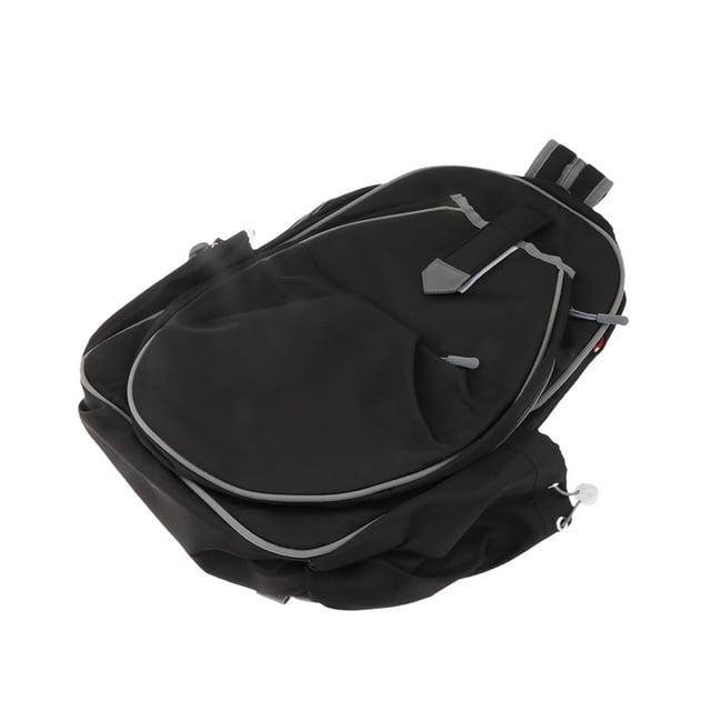 Mochila para raquetas de tenis, resistente, 20 L, portátil, elegante, impermeable, ideal para bádminton, pickleball y otros deportes. Negro