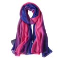 thumbnail image 3 of Shenmeida Women Long Light Wedding Scarf Silky Gradient Color Party Shawl Spring Summer Beach Wrap for Women, 3 of 6