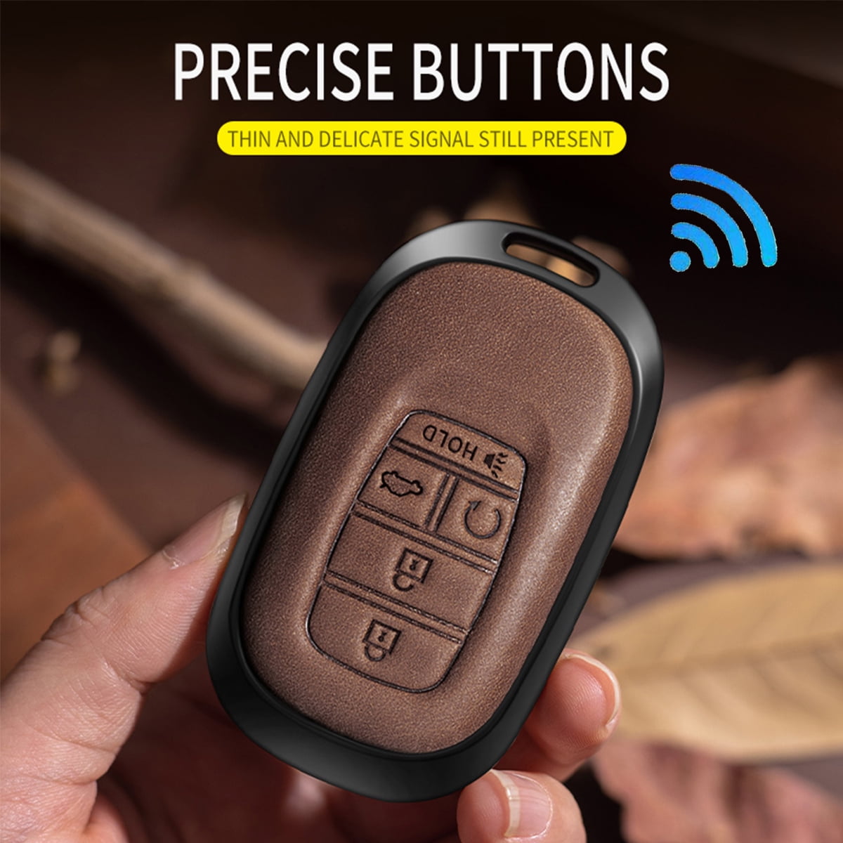 For Honda Key Fob Cover Compatible with 2023 Honda Civic Accord Pilot CR-V HR-V Key Fob Protector Key Case