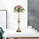 thumbnail image 5 of Elegante Portavelas para Decoración de Mesa en Bodas y Eventos Especiales Dorado, 5 of 8
