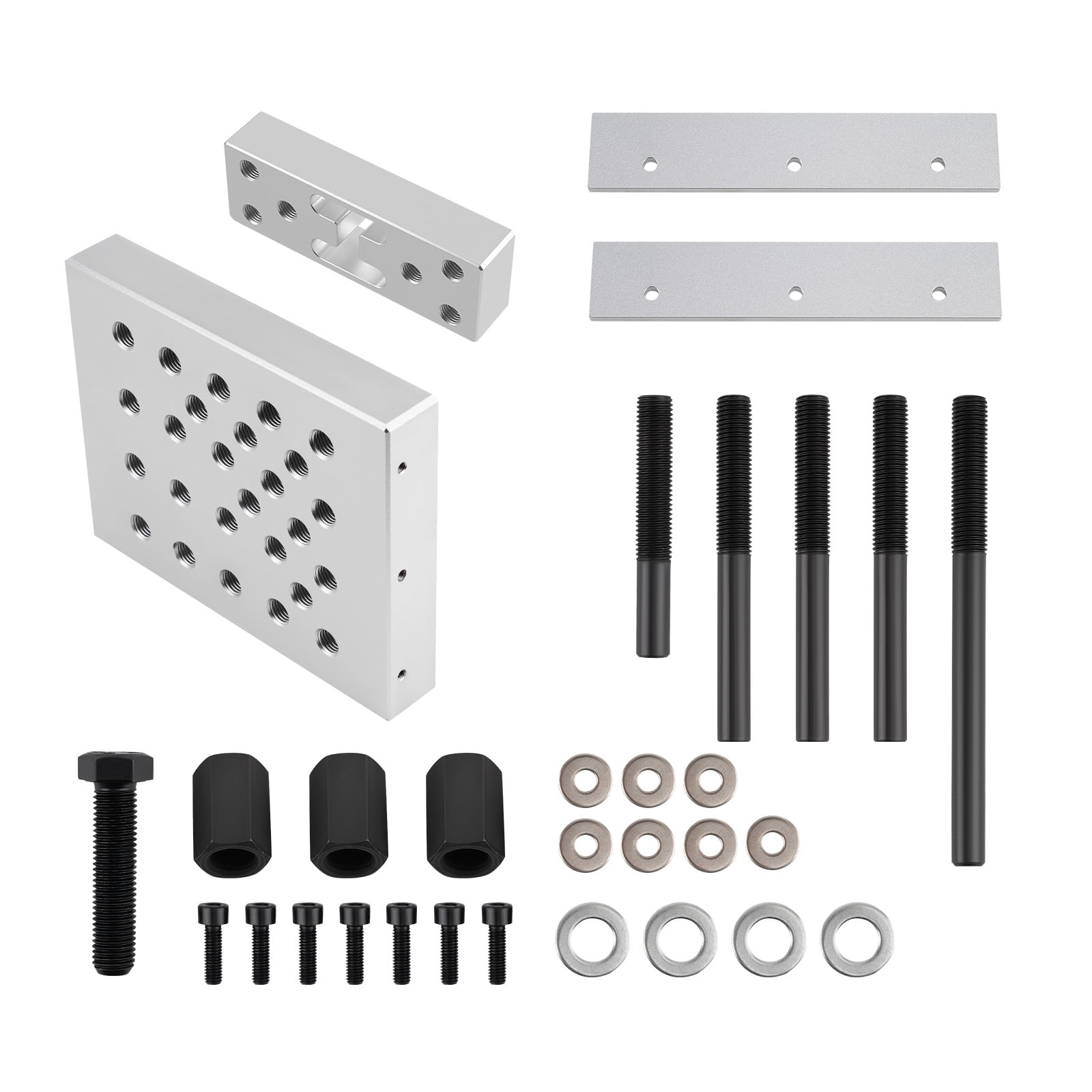 30 Ton Universal Drill Press Support Block Plate Tool Set Kit Bearing & Bushing