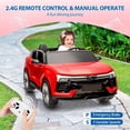 thumbnail image 3 of Licensed Chevrolet Kids Ride-On, 24V 2-Seater SUV with Remote Control & Spring Suspension, 3 of 6
