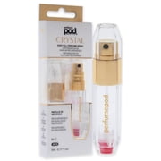 Perfume Pod Crystal - Gold by Travalo for Unisex - 0.17 oz Refillable Spray (Empty)