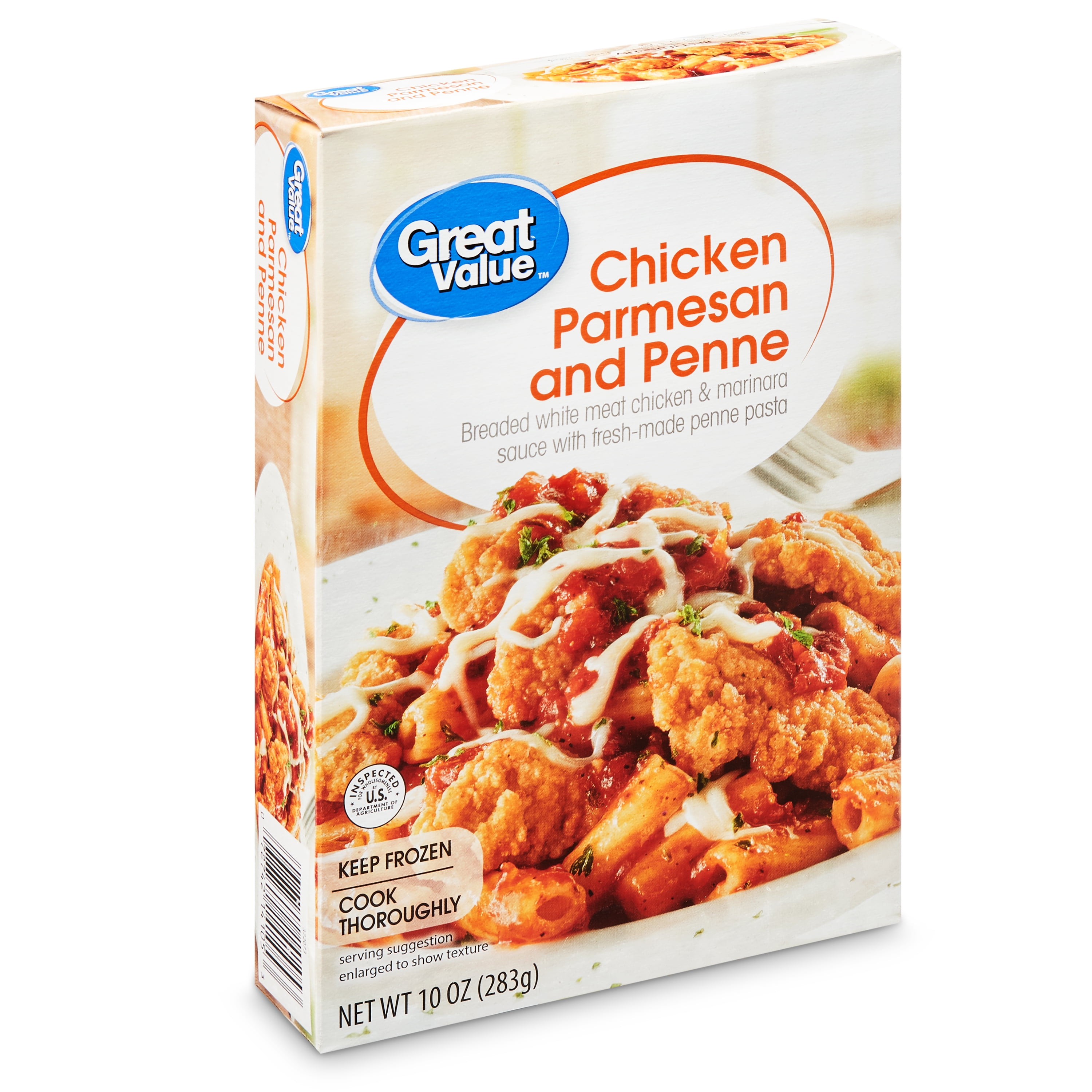 Great Value Chicken Parmesan and Penne, 10 oz