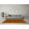 thumbnail image 3 of Ahgly Company Indoor Rectangle Oriental Yellow Traditional Area Rugs, 2' x 5', 3 of 4