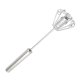 thumbnail image 3 of Batidor de huevos, batidora de huevos semiautomática de cocina de acero inoxidable batidora de huevos de acero inoxidable de alta capacidad, 3 of 8
