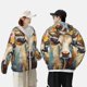 thumbnail image 4 of Fotbe Oil Painting Flower Cow Chaqueta con Protección Solar UPF 50+ para Hombre y Mujer, Camisa con Capucha y Bolsillos-Large, 4 of 7