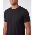 thumbnail image 3 of Real Essentials 4 Pack: Men's Dry-Fit Short Sleeve Pocket Crew Performance Athletic T-Shirt (Available in Big & Tall), 3 of 5