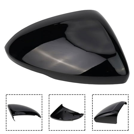 For Chevrolet For Cruze 2016-2019 Black Front right Rearview Mirror Cover