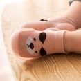 thumbnail image 4 of Hunpta Toddler Shoes Infant Boys Girls Animal Cartoon Socks Shoes Toddler Fleece WarmThe Floor Socks Non Slip Prewalker Shoes, 4 of 4