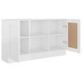 thumbnail image 3 of vidaXL Sideboard High Gloss White 120x30.5x70 cm Engineered Wood, 3 of 5