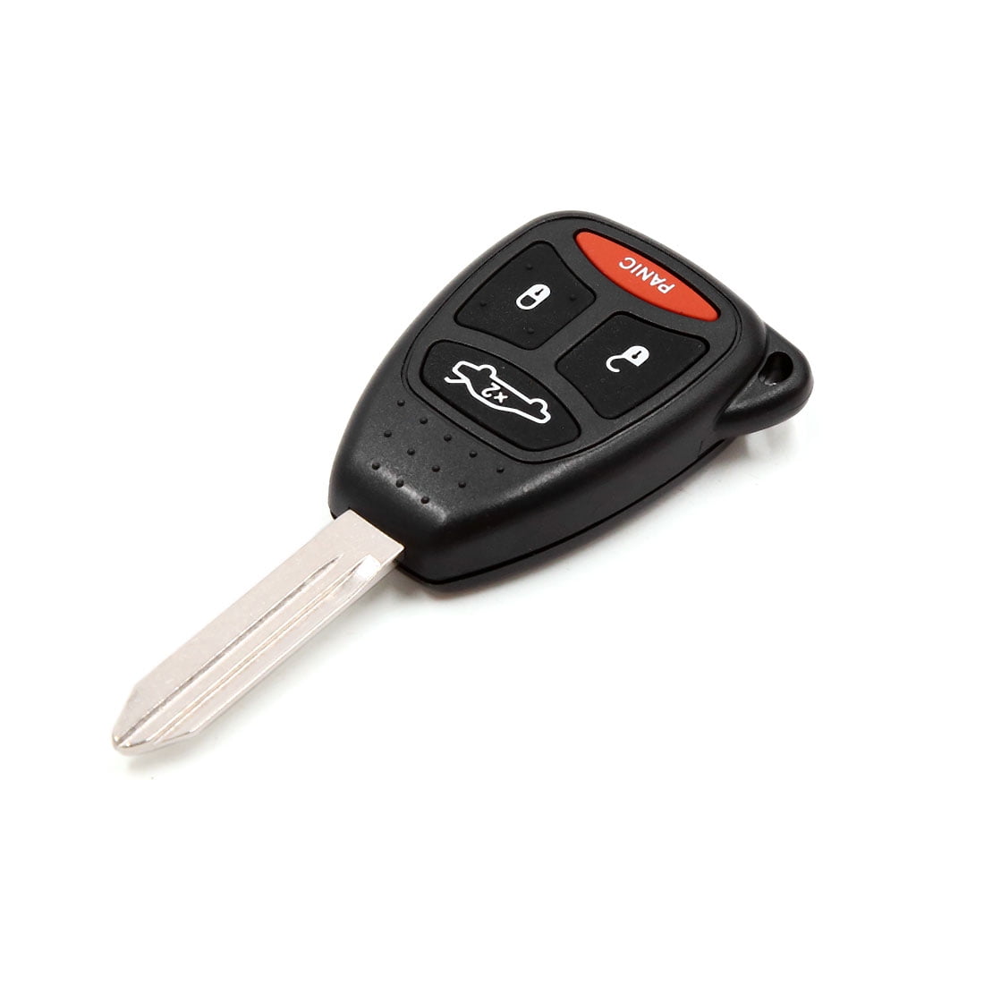 Black 4 Buttons Uncut Key Car Key Fob Shell Remote Control Case for Dodge Walmart Canada