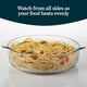 thumbnail image 4 of Cacerola Libbey Baker's Basics de vidrio de 3 litros con tapa transparente, 4 of 6