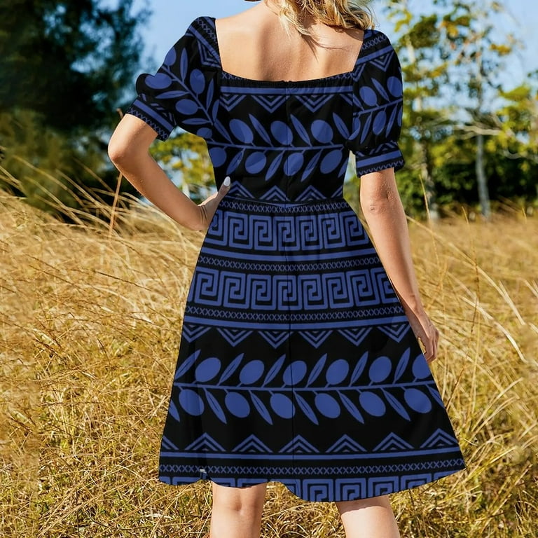 greek style cocktail dress Greek Style Side Split Latin Dance Dress PC-WL18018