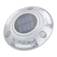thumbnail image 4 of Luces De Cubierta Solar, aleación De Aluminio, 12 LED, Luces De Pasos De Advertencia Para Entrada, Muelle, Carretera, Con Control De Luz Inteligente, Ahorro De Energía, No, 4 of 7