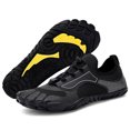 thumbnail image 1 of DQrwqpou Zapatos Senderismo Forrados Piel Zapatos Escalada Cómodos Zapatos Trekking Invierno (Negro 44), 1 of 9