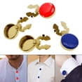 thumbnail image 1 of 4x Gemelos para Hombres, Decoraciones para Trajes, Ocasiones Formales, Cubiertas de Botones, Regalo para Hombres Hugo Cubiertas de botones, 1 of 10