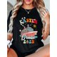thumbnail image 1 of Easter Cruise 2025 Squad - Customizable T-Shirt for Women, Groovy Family Graphic Tee with Round Neck & Short Sleeves, Machine Washable, 1 of 7