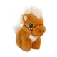 thumbnail image 3 of Llavero de poni de peluche, mochila, adornos, regalo, mini juguete de peluche, suministros, lindo peluche Marrón oscuro, 3 of 9