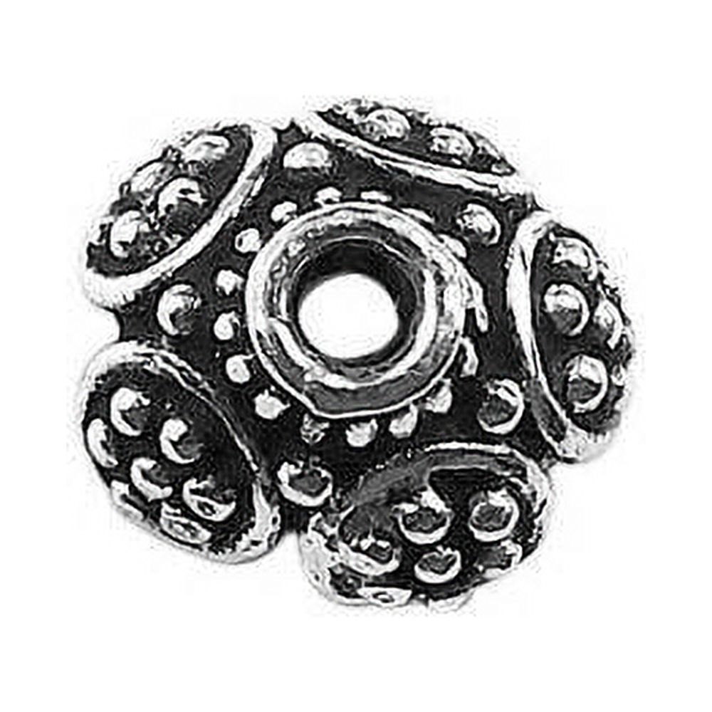 CSF-267 Silver Overlay Bead Cap