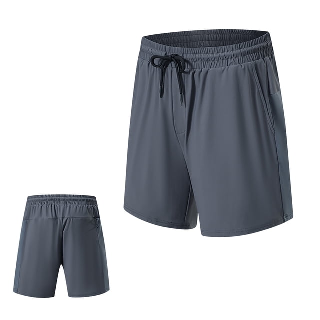 Pantalones Cortos Deportivos para Hombres Patchwork Half Shorts Pantalones Casual, Pantalones Deportivos Hombres
