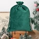 thumbnail image 5 of Bolsa De Tela Con Cordón Bolsa De Tela Para Guardar Adornos Navideños Con Cierre De Cordón, Grande, Para Envolver Regalos Y Decorar, Verde, 70x50cm Rkxzt, 5 of 9