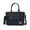 PU Navy, variant on Cairo M Signature Women's Satchel Handbag by Mia K. - Mustard