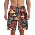 thumbnail image 1 of Board Shorts Summer Psychedelic Hawaii Beach Short Pants Men Running Surf Fast Dry Printed Swim Trunks, 1 of 5