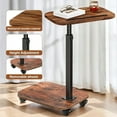 thumbnail image 4 of C Table End Table Adjustable Height, Cuopluber 360°Swivel TV Tray Table for Small Spaces, Couch Tables That slide under, C Shaped Side Tables living room and bedroom for Sofa, Bed,Chair, Snack, 4 of 7