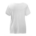 thumbnail image 4 of Pompotops T-Shirt Ample à Manches Courtes Imprimé Fleuri d'Été pour Femmes, 4 of 4