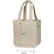 thumbnail image 3 of Las mejores bolsas de lona para la compra con fundas para botellas - Bolsas de tela para la compra resistentes y de primera calidad - Bolsas reutilizables para la compra - Lavables y ecológicas, 3 of 5