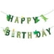 thumbnail image 1 of KAKOWELY Banderín de papel con temática tropical de feliz cumpleaños, colores surtidos, serpentinas de dinosaurios, decoraciones navideñas para fiesta (como se muestra), 1 of 4