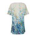 thumbnail image 4 of Light Cardigans for Women Summer Women Casual Printed Short Sleeve Cardigans Drape Open Front Lightweight Summer High Low Hem Tops Plus Size Cardigan on Clearance, 4 of 4