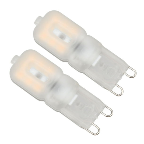 Bombillas LED G9, Bajo Consumo De Energía, 2 Bombillas LED De 270 Lm, Alto Brillo Profesional Para Cocina, Comedor, Dormitorio