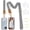 0 Grey, variant on Cell Phone Lanyard Crossbody with Wrist Strap, Flower Lanyards for around the Neck Wristlet Adjustable Strap Spring Cute for Keys Case ID Badges Phone Accessories