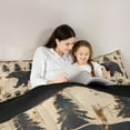 thumbnail image 6 of Homewish Wild Animal Bear Full Size Comforter Sets,Rustic Western Boho Bedding Comforter Set,Brown Beige Bedding Sets For Boys Kids,Ultra Soft Home Decor Reversible,3-Piece, 6 of 9