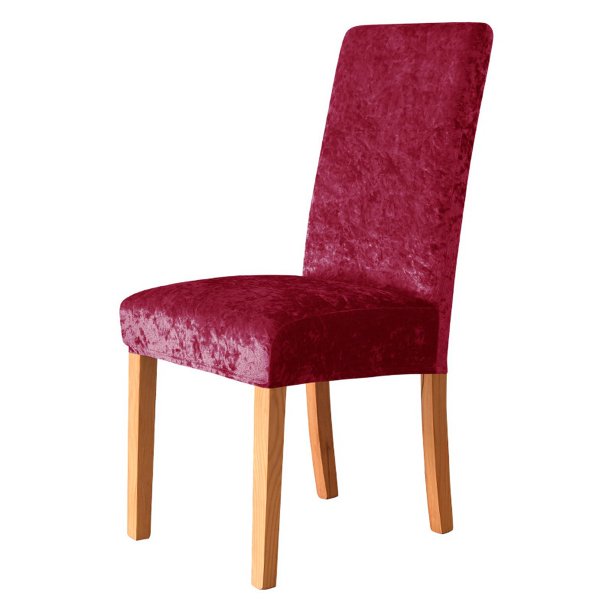 Silla de comedor elástica para hotel, estilo silla, respaldo medio, funda de silla multifuncional