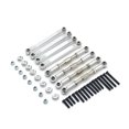 thumbnail image 2 of Pack of 8 Steering Link Rod Structure Firmness Shock Material: This steering link Absorber Set Shock Absorber Pull Stick Anti-shock Upgraded Fittings Black, 2 of 6