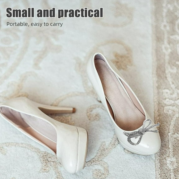 Raindrops  2 Pcs Shoe Clips for Flats Shoes Brooches Women Detachable Buckle
