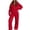 BBZ76-Red, variant on VV AVEORS Sweatsuits Women 2 Piece Outfit Zip Up Jacket Comfort Jogger Set Fleece Hoodie And Sweatpants Set Matching Sweat Sets Dark Gray XL