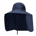 thumbnail image 3 of ManxiVoo Outdoor Wide Brim Bucket Sun Hat with Neck Flap for Fishing and Summer Travel Activities, 3 of 3