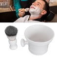 thumbnail image 3 of Beard Foaming Brush Set, Remove Residue Dense Foam Men Beard Foam Brush Set  For Home Use, 3 of 8