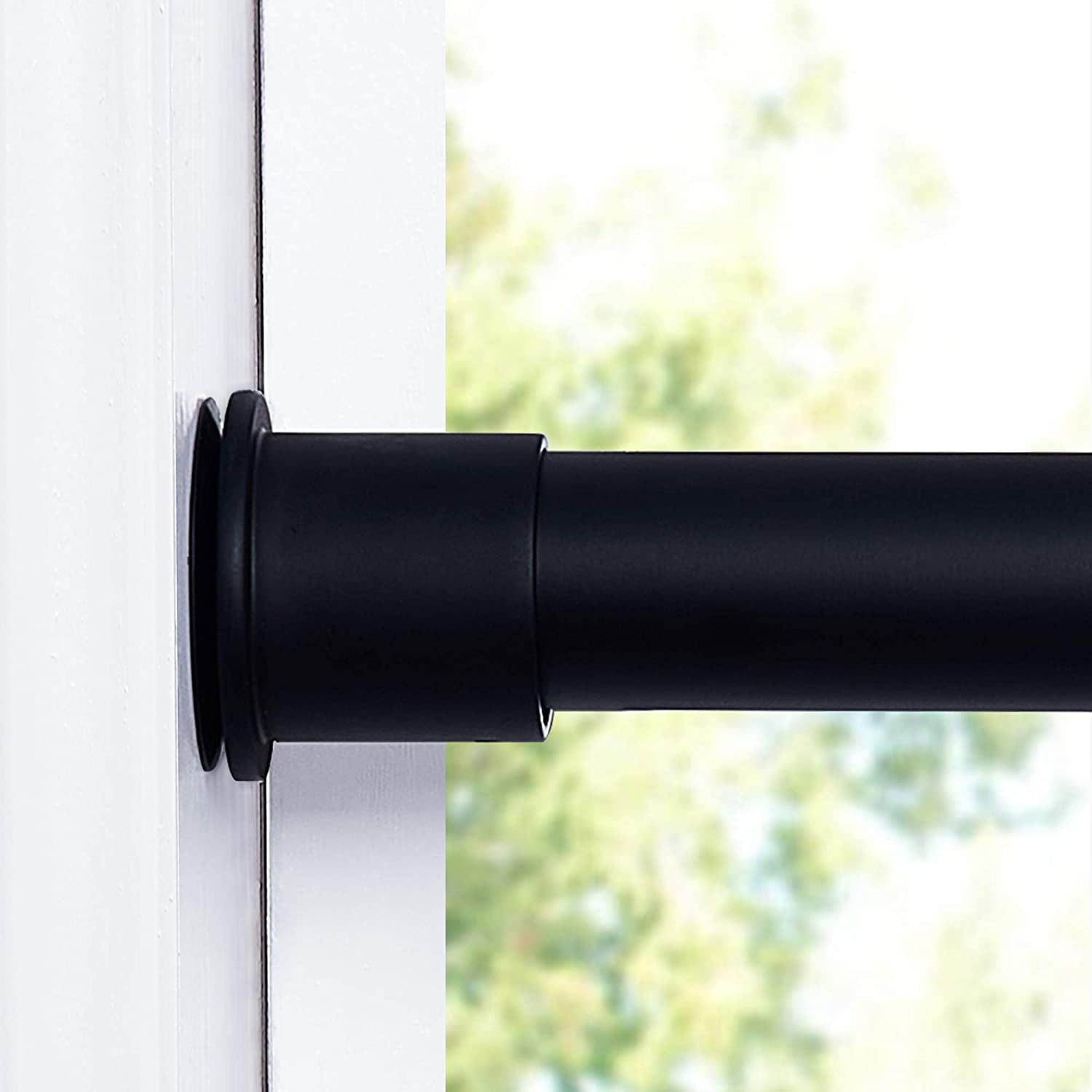 Premium Tension Curtain Rod Without Drilling For Window 28 To 48