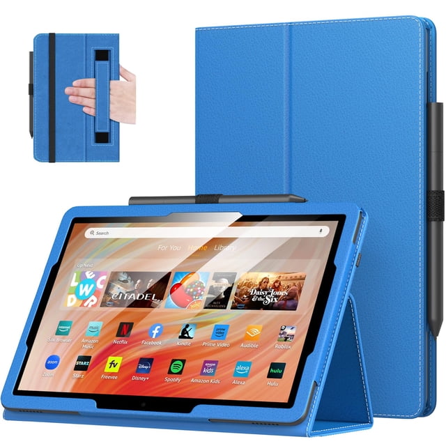 Funda MoKo para la nueva tableta Amazon Kindle Fire HD 10 y 10 Plus